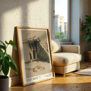 Alternative view of August Macke, Avludaki Kadın