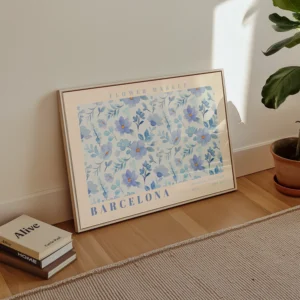 Alternative view of Barcelona Flower Market