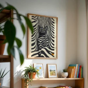 Alternative view of Cat in Pajamas