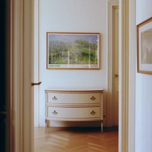 Alternative view of Claude Monet, Çiçek Açan Elma Ağaçları