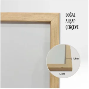 Alternative view of Doğal Ahşap Poster Çerçevesi