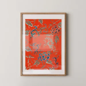 Alternative view of Gül ve Ejderha İpek Halı