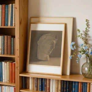 Alternative view of Head of the Ancient Greek