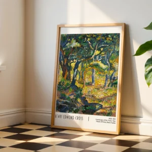 Alternative view of Henri Edmond Cross, İsviçre Alpleri Manzarası