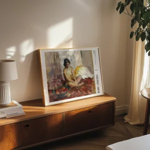 Alternative view of Henri Lebasque, Meyve Tabağı Taşıyan Mısırlı Kadın