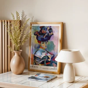 Alternative view of Henri Matisse, Şapkalı Kadın