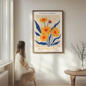 Alternative view of Honolulu Flower Market