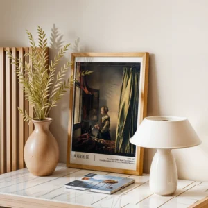 Alternative view of Jan Vermeer, Açık Bir Pencerede Mektup Okuyan Kadın