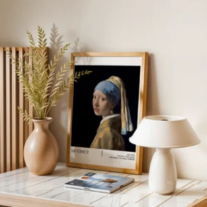 Alternative view of Jan Vermeer, İnci Küpeli Kız