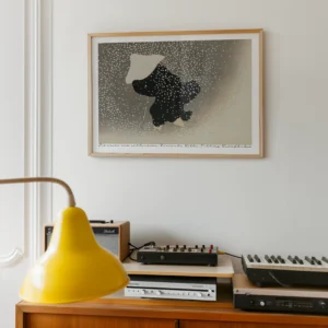 Alternative view of Kamisaka Sekka, Düşen Kar Taneleri