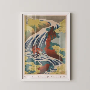 Alternative view of Katsushika Hokusai, Yoshitsune Şelalesi