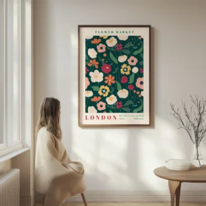 Alternative view of London Flower Market