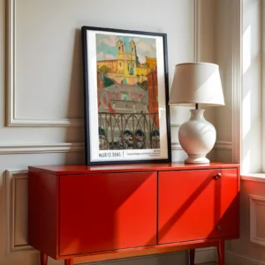 Alternative view of Maurice Denis, İspanyol Merdiveni ve Trinity-des-Monts, Akşam