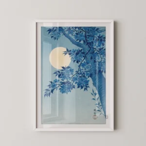 Alternative view of Ohara Koson, Ayışığında Çiçek Açan Kiraz