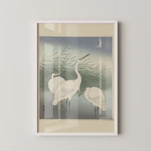 Alternative view of Ohara Koson, Sığ Suda Balıkçıl