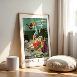 Alternative view of Pablo Picasso, Banyo Yapanlar