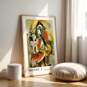 Alternative view of Pablo Picasso, Silahşör ve Cupid