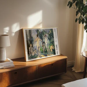 Alternative view of Paul Cézanne, Banyo Yapanlar