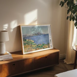 Alternative view of Paul Cézanne, L'Estaque'tan Görülen Marsilya Körfezi