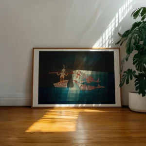 Alternative view of Paul Klee, 'Denizci' Komik-Fantastik Operasından Dövüş Sahnesi