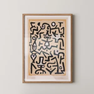 Alternative view of Paul Klee, Komedyenlerin Afişi