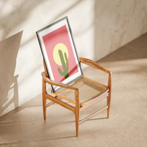 Alternative view of Pink Sky and Cactus