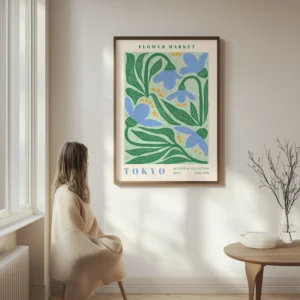 Alternative view of Tokyo Flower Market