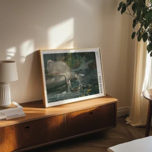 Alternative view of Winslow Homer, Su İçen Geyik